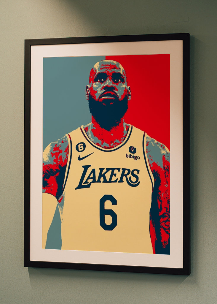 Lebron James Front
