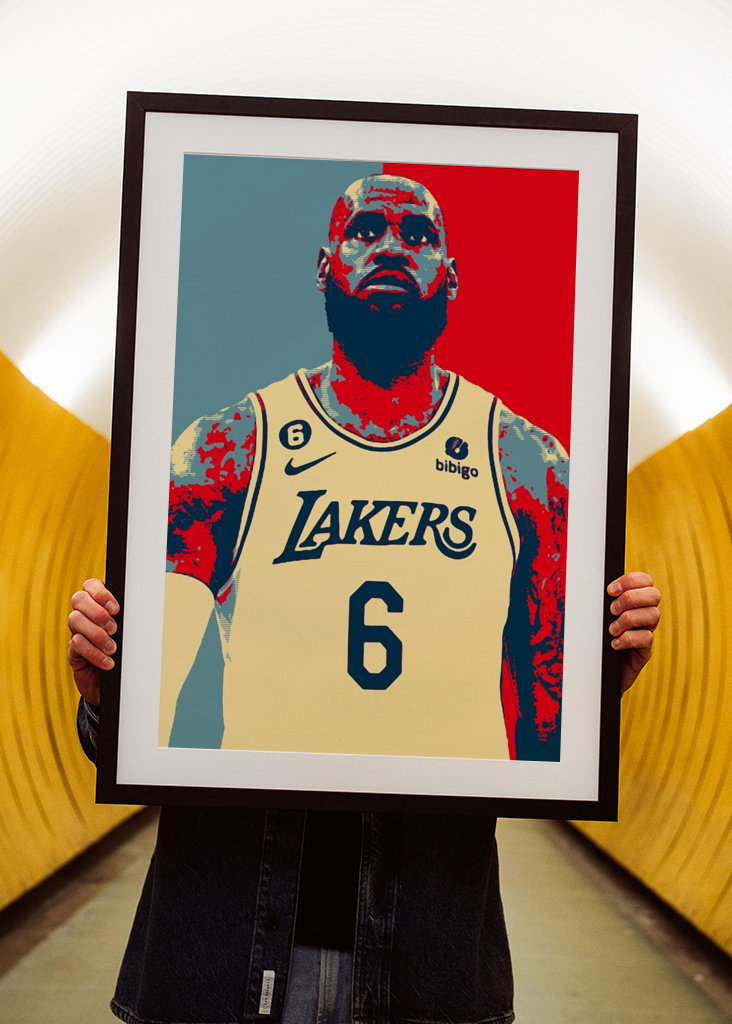 Lebron James Front