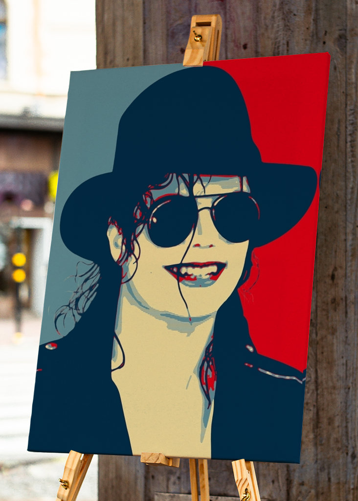 Michael Jackson karikatura