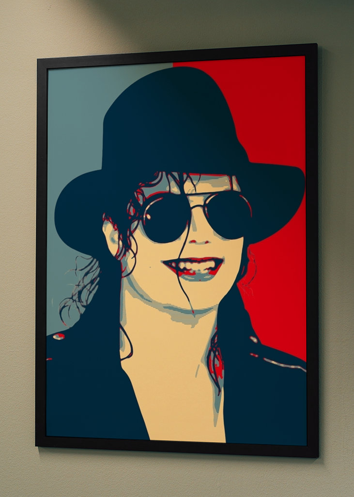 Michael Jackson karikatura