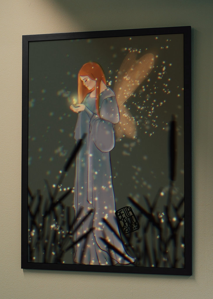 La ninfa e le lucciole