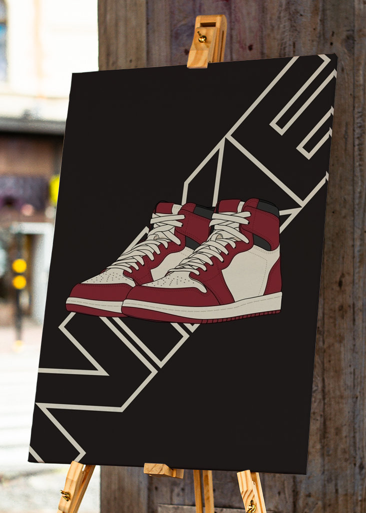 Nike Air Jordan Rosso 1