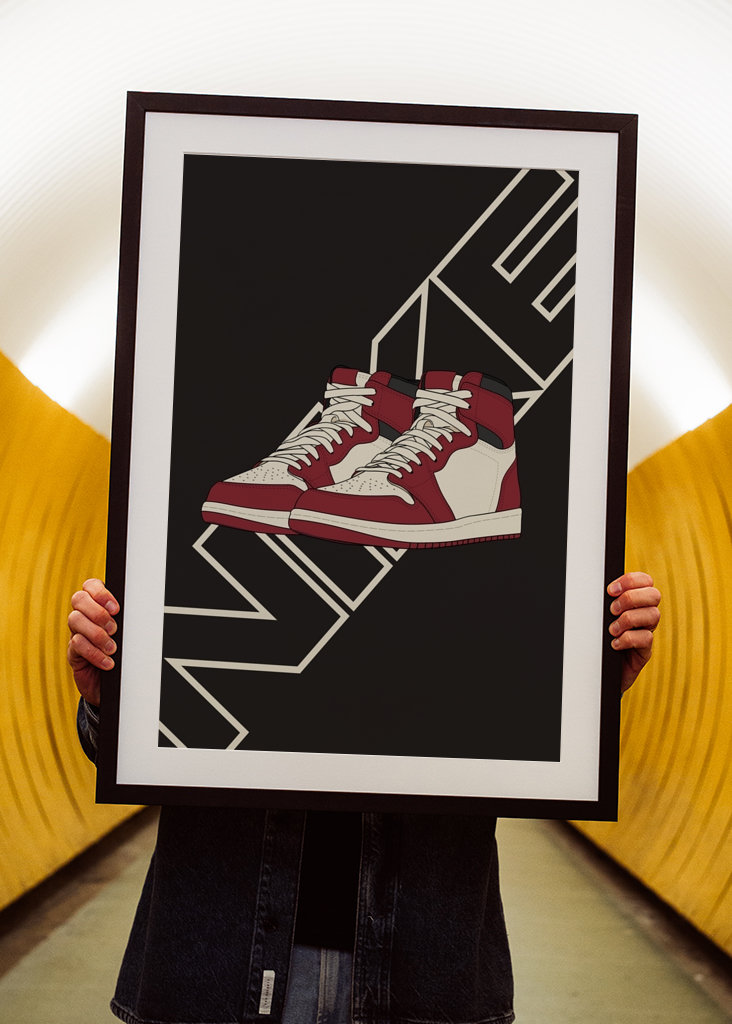 Nike Air Jordan Rosso 1