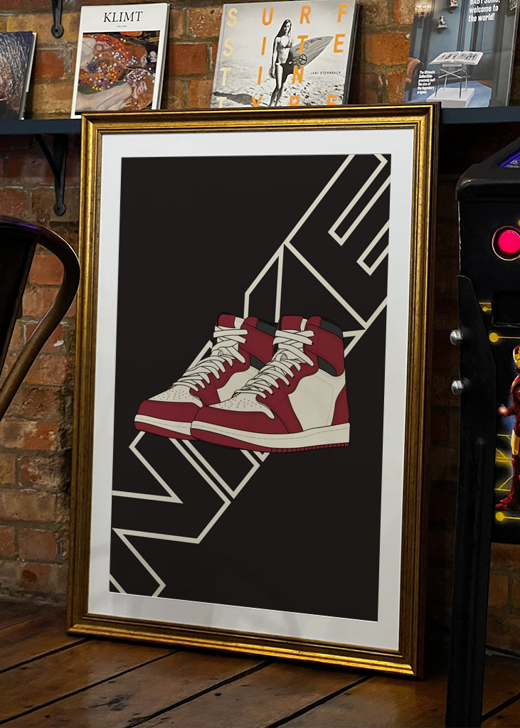 Nike Air Jordan Rosso 1