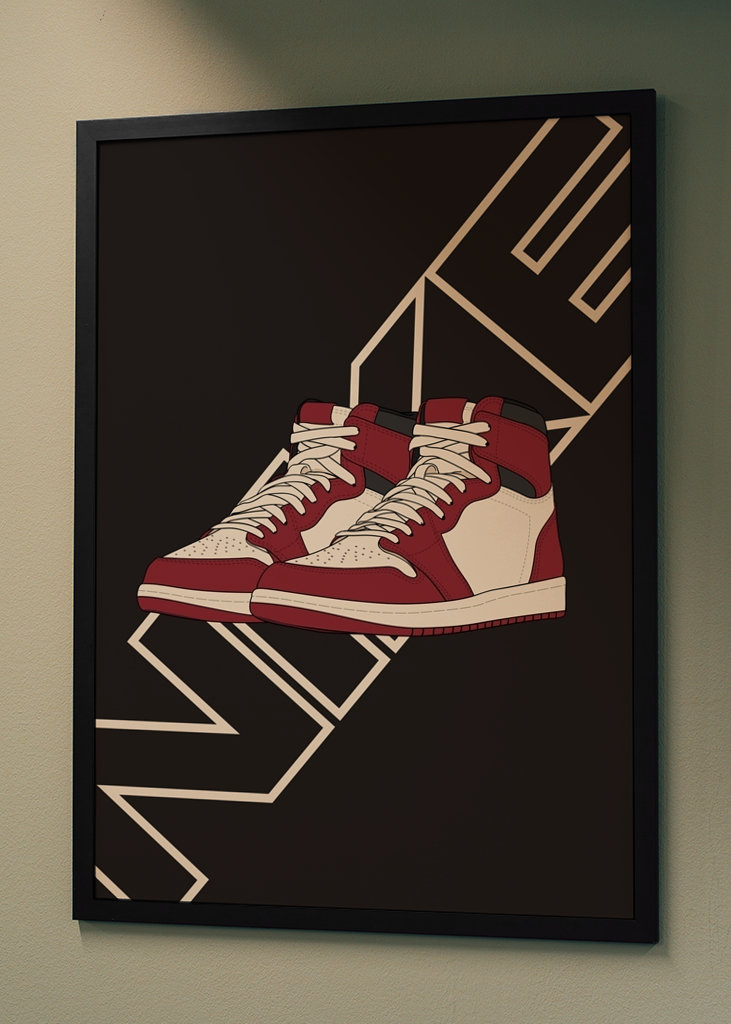 Nike Air Jordan Rosso 1