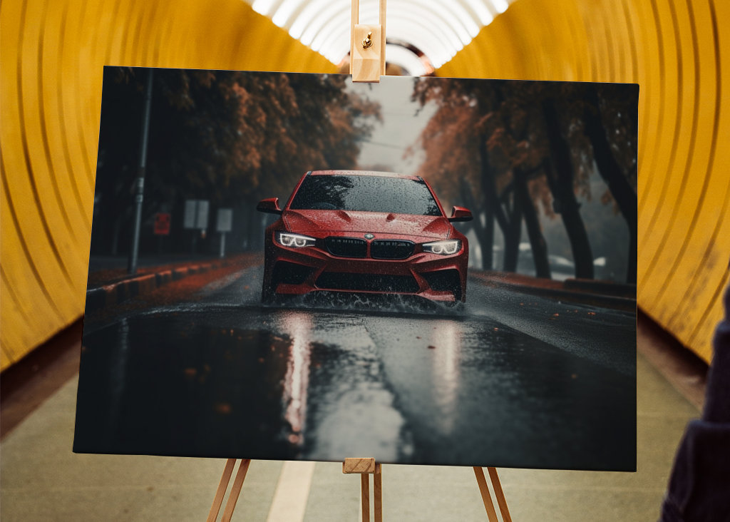Coche deportivo Bmw m3