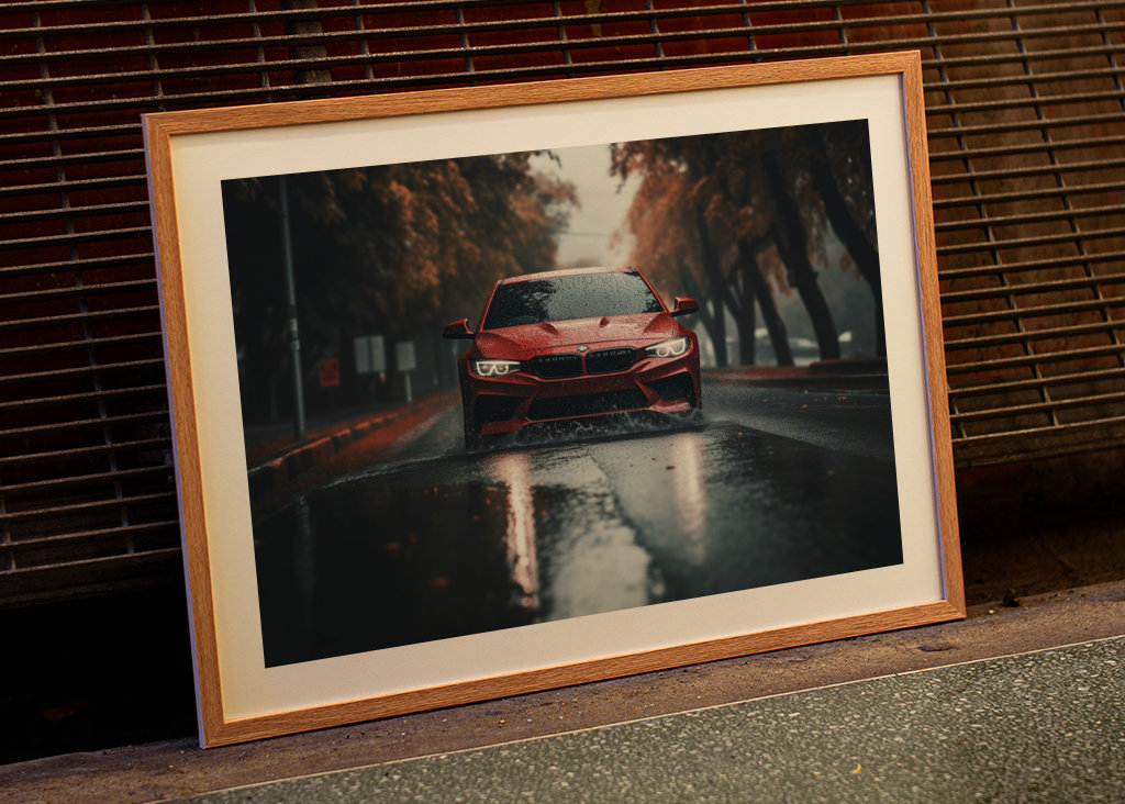 Coche deportivo Bmw m3