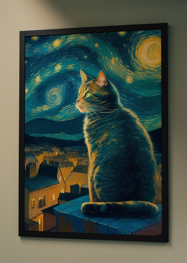 hvězdná noční kočka