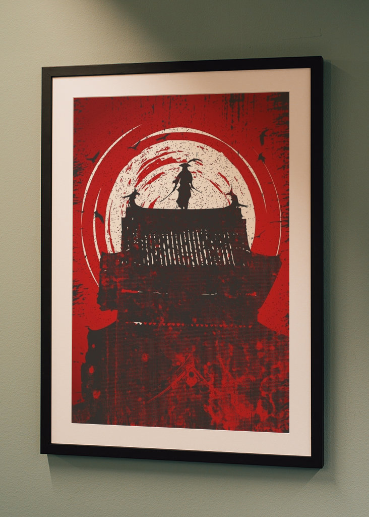 Samurai angreb fra rooftop