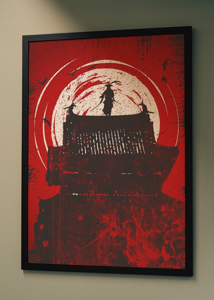 Samurai angreb fra rooftop