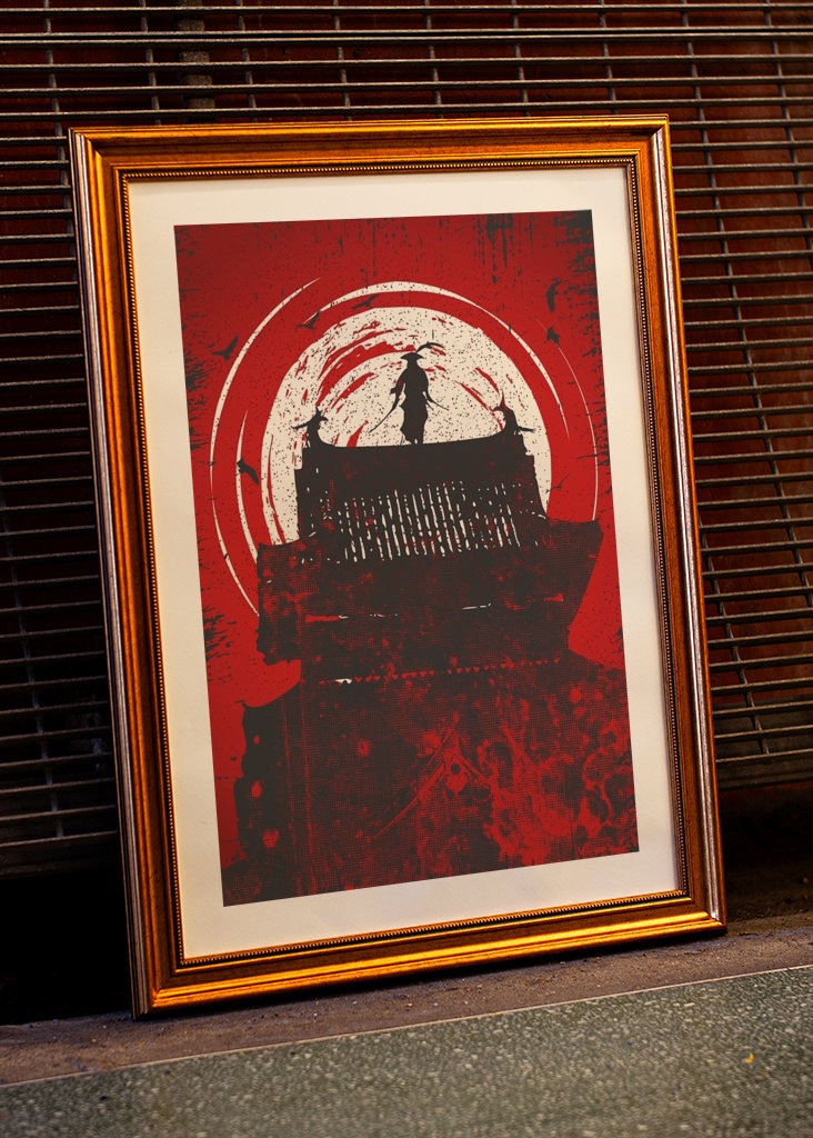 Samurai angreb fra rooftop