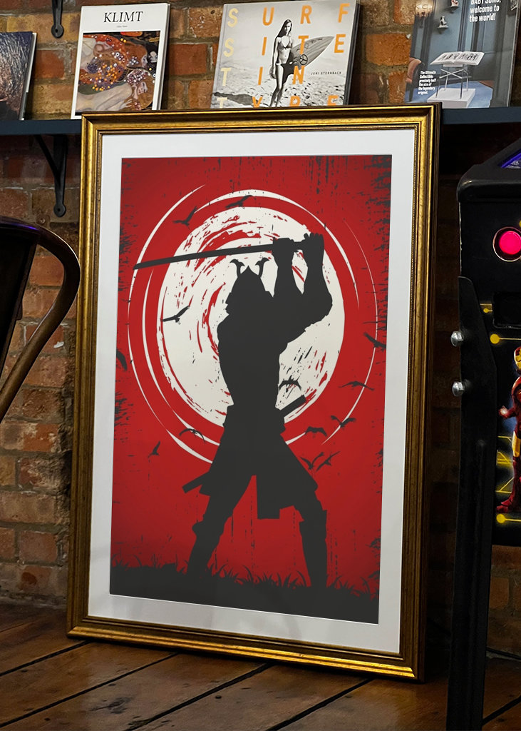 Attaque de samouraïs japonais