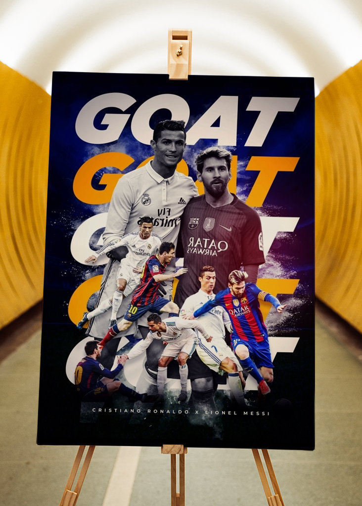 Ronaldo x Messi GOAT