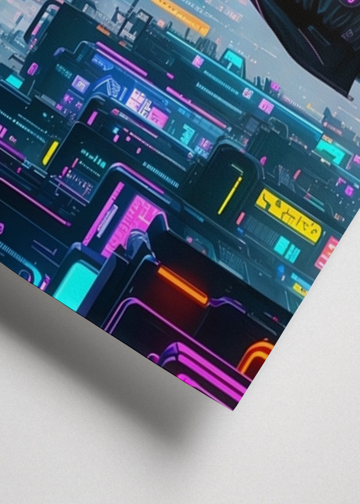 Fantastisk cyberpunk by