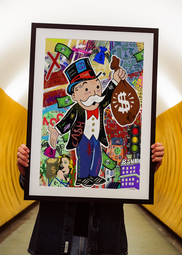 Pop Art Mr. Monopoly NYC 