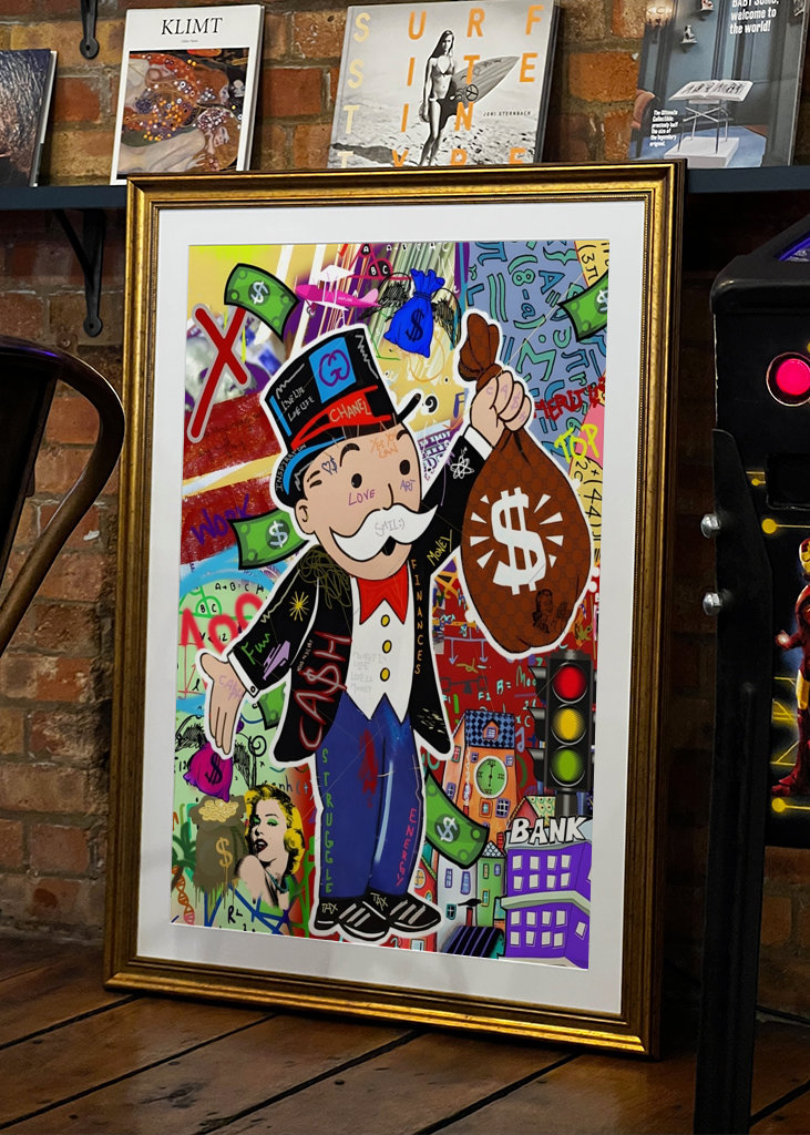 Pop Art Mr. Monopoly NYC 