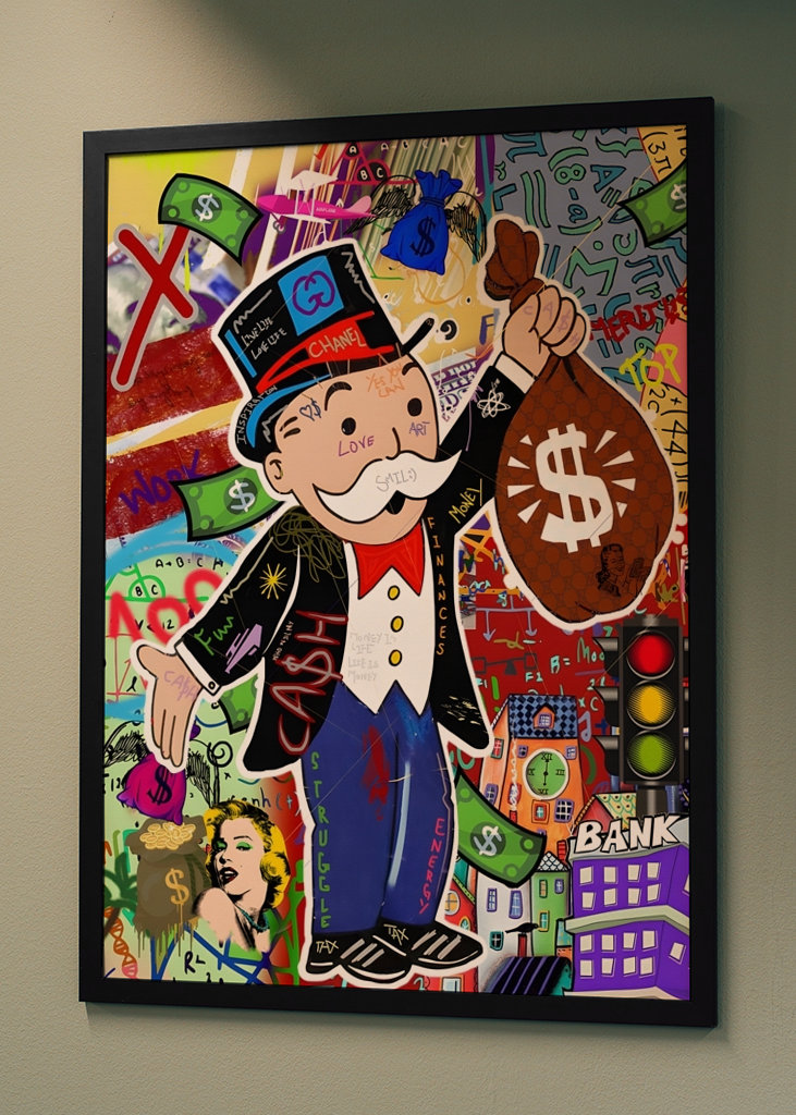 Pop Art Mr. Monopoly NYC 