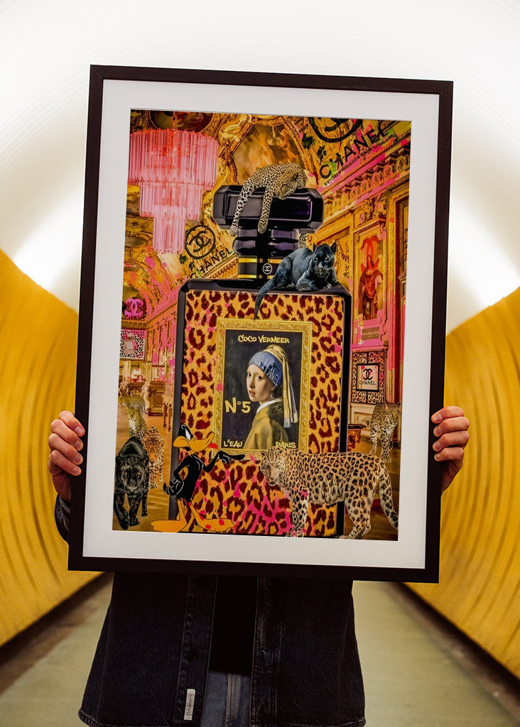 Vászon Pop Art Parfüm Art