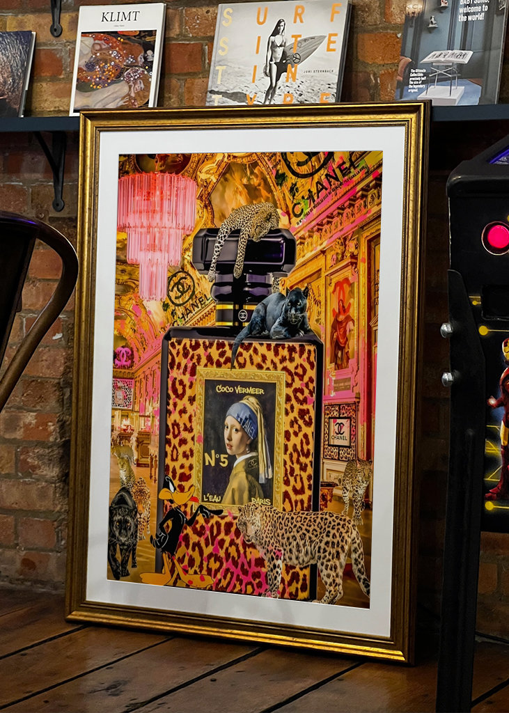 Vászon Pop Art Parfüm Art