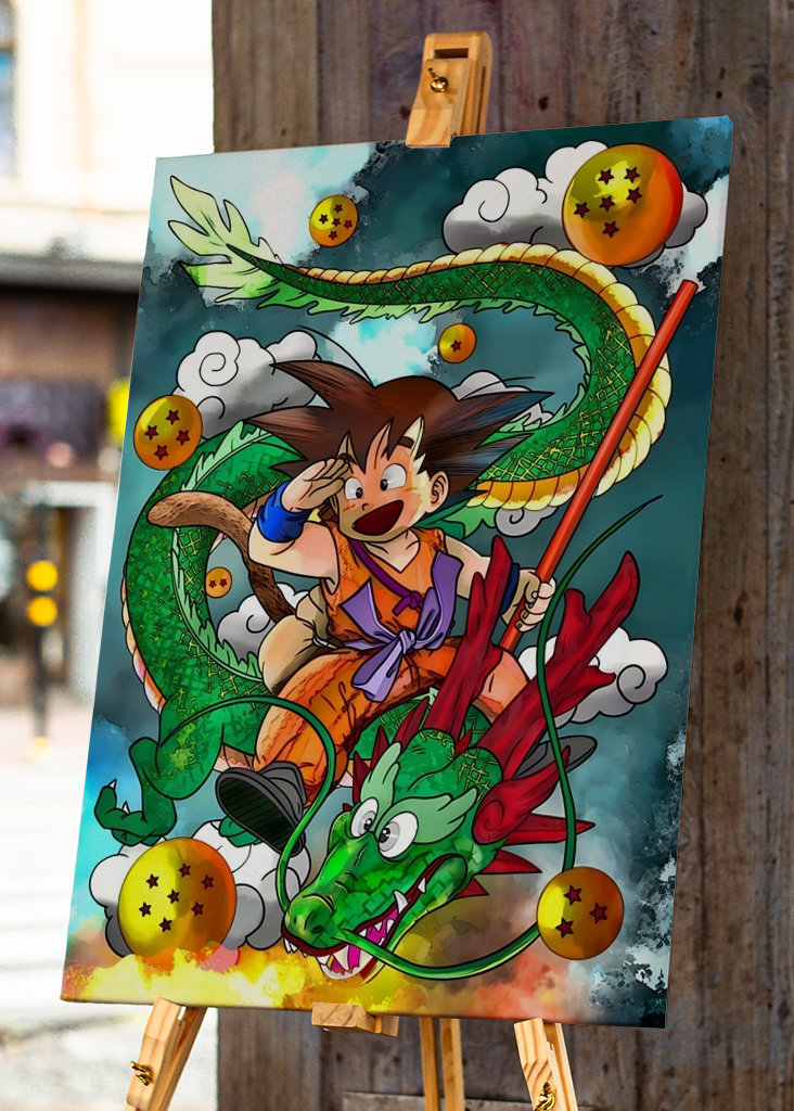 Goku Latający Smok