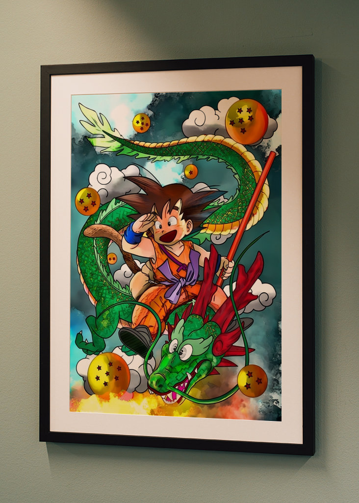 Goku Latający Smok