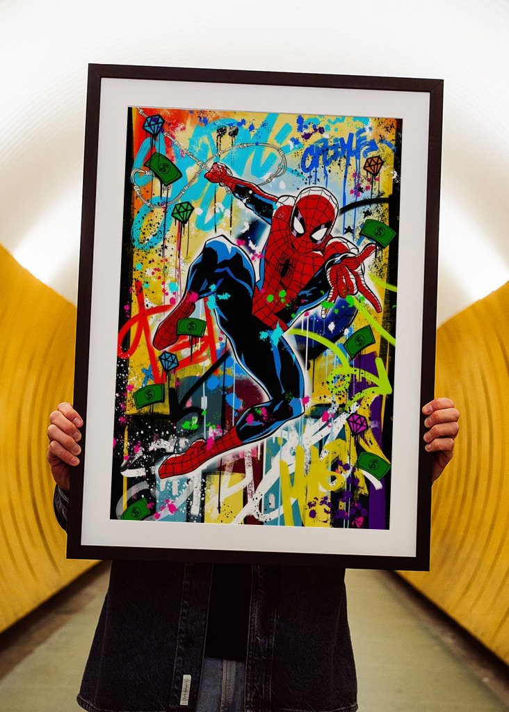 Plátno Pop Art Spiderman