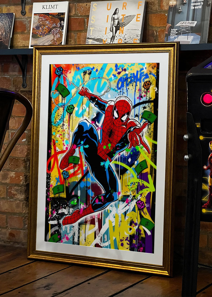 Plátno Pop Art Spiderman