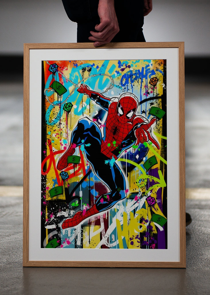 Plátno Pop Art Spiderman