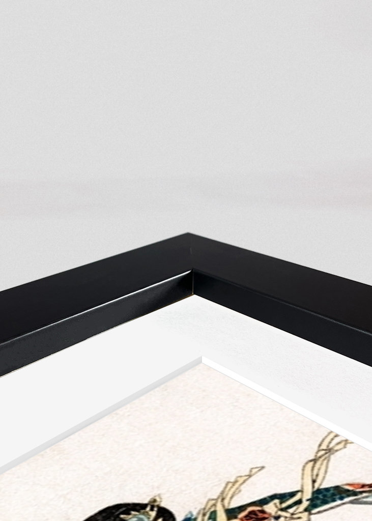 Hokusai Donna Giapponese Vintage