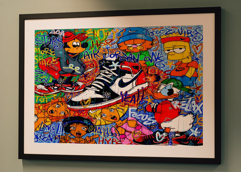 Cartoon Disney nike air jordan