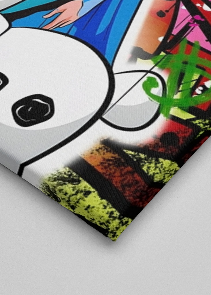 Princesa Disney Lienzo arte pop