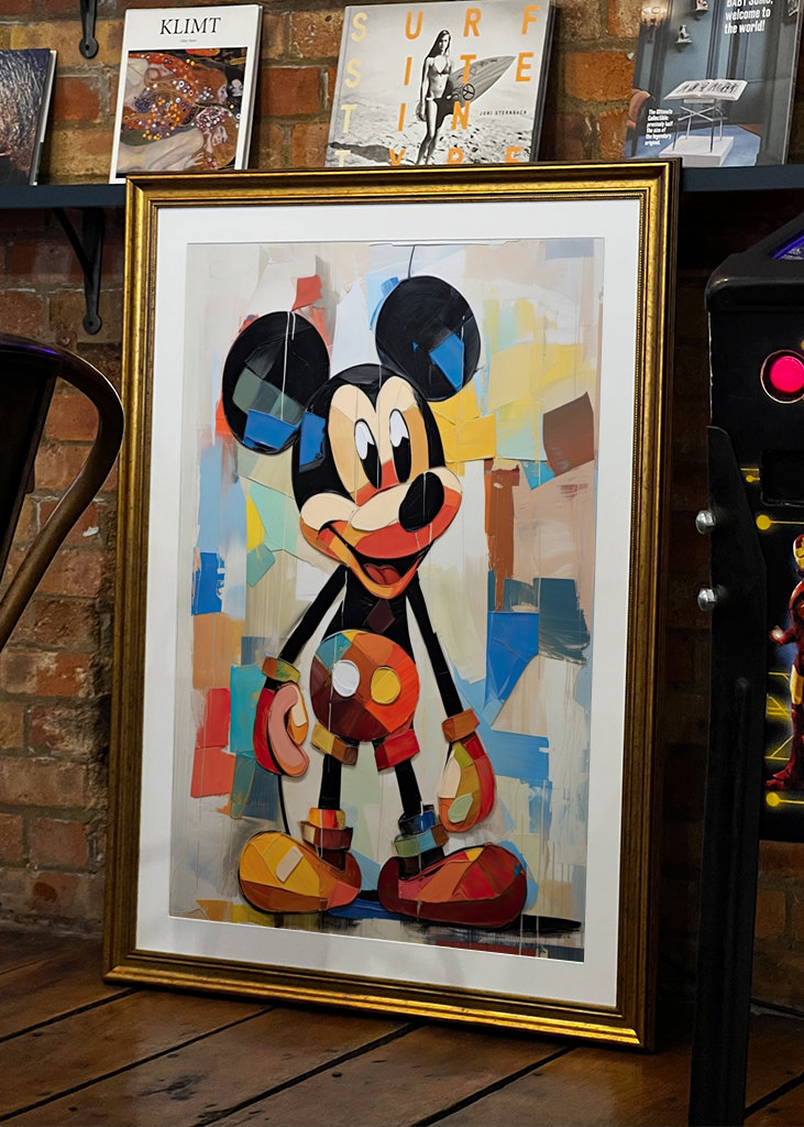 Minimalistinen Mikki Hiiri