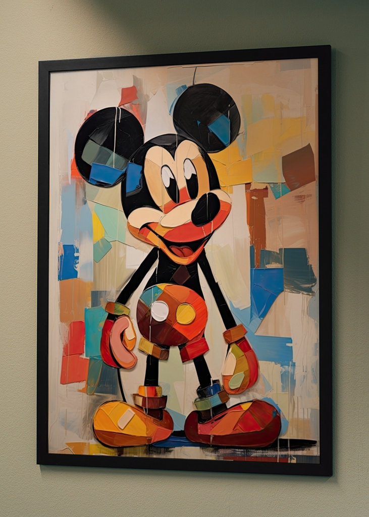 Minimalistinen Mikki Hiiri