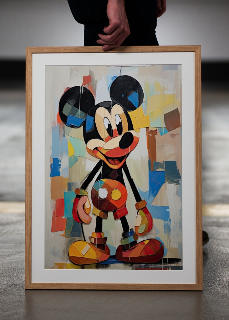 Minimalistinen Mikki Hiiri