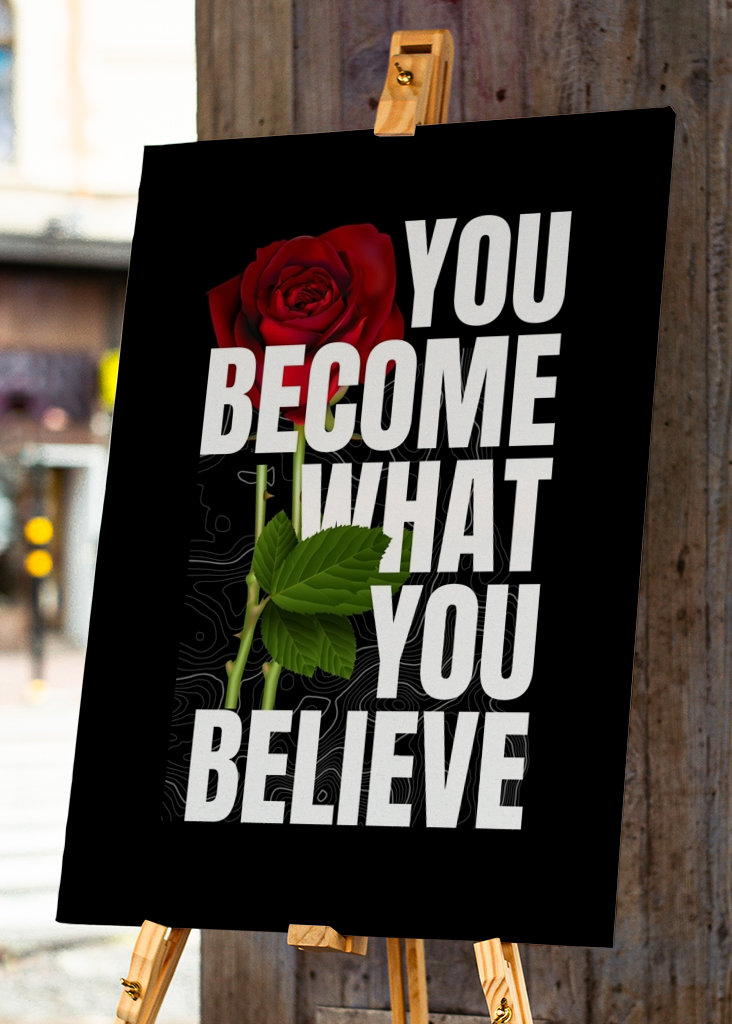 DU WIRST, WAS DU GLAUBST