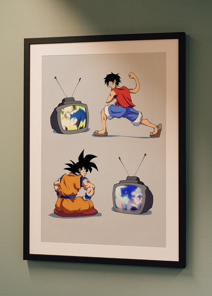 Televize Luffy Goku