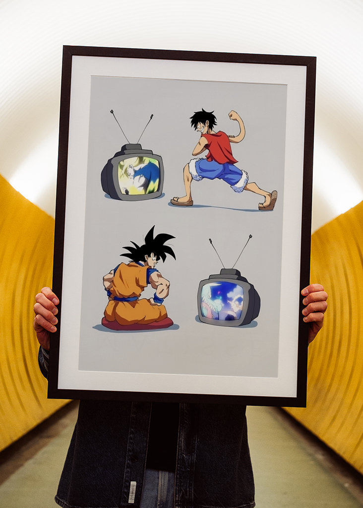Televize Luffy Goku