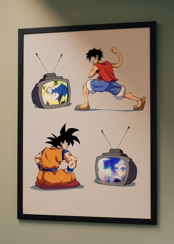 Televize Luffy Goku