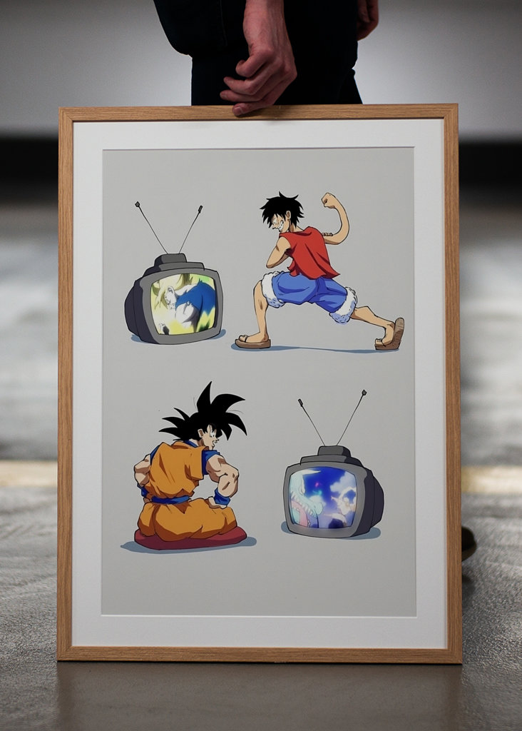 Televize Luffy Goku