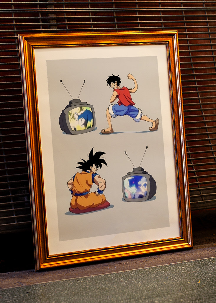 Televize Luffy Goku