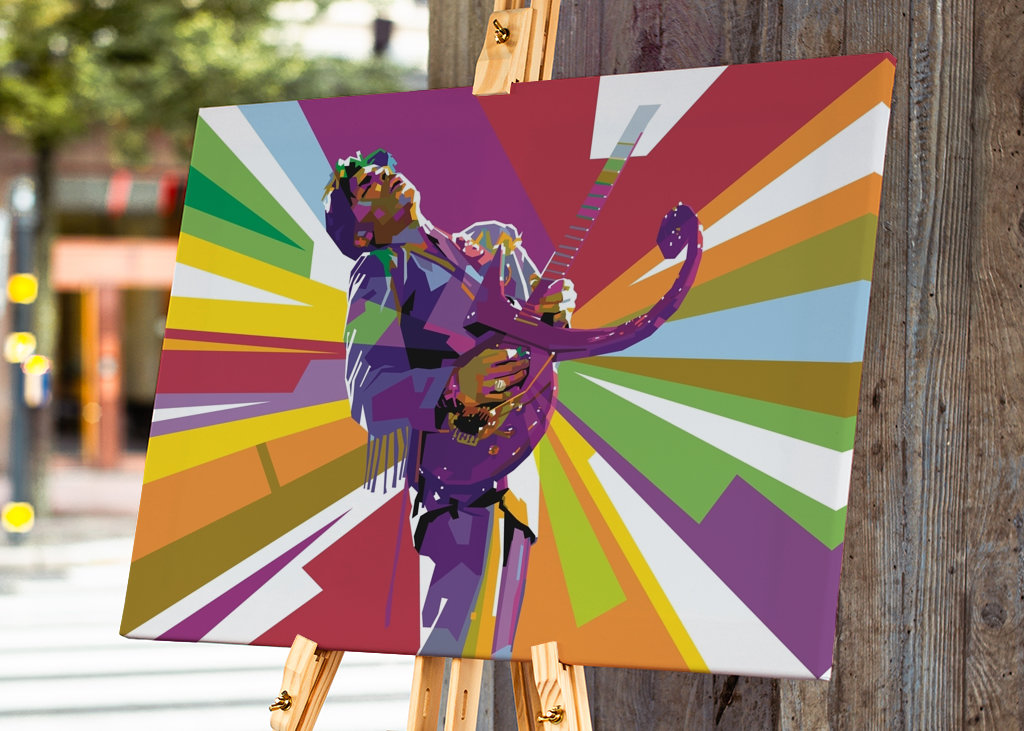 Prince Rogers Nelson Pop Art