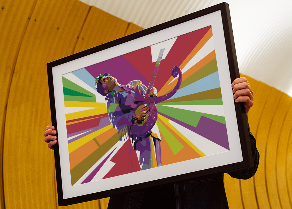 Prince Rogers Nelson Pop Art