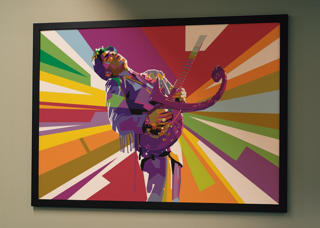 Prince Rogers Nelson Pop Art