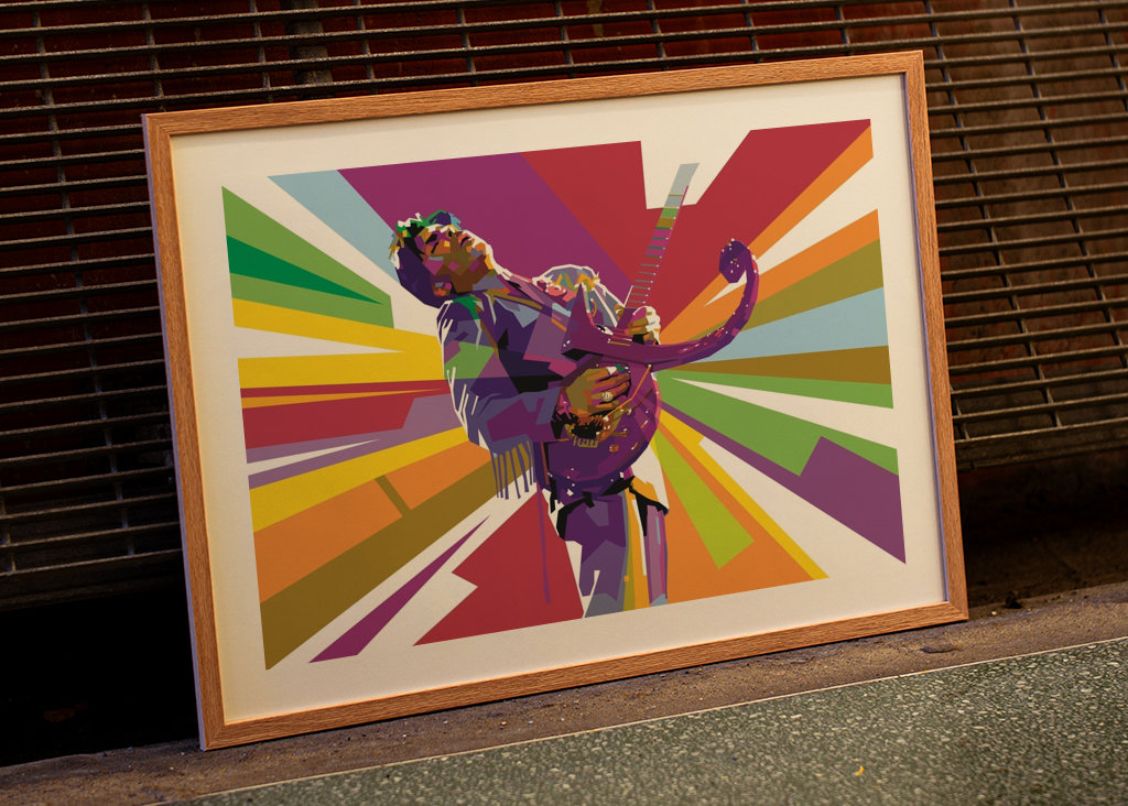 Prince Rogers Nelson Pop Art