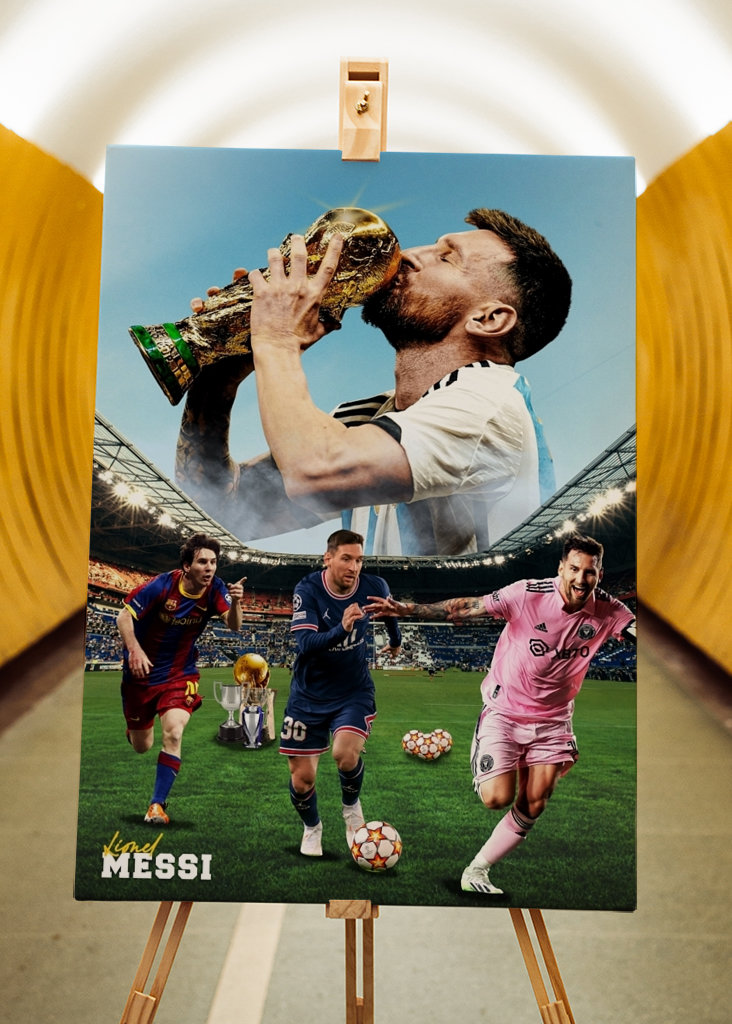 Lionel Messi Amazing Potrait