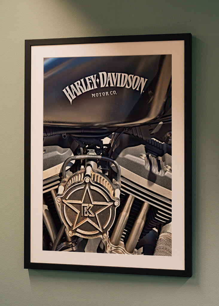 Harley Davidson engine block