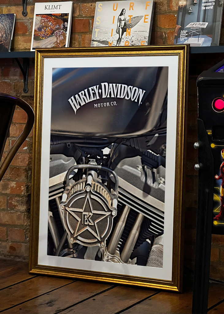 Harley Davidson engine block