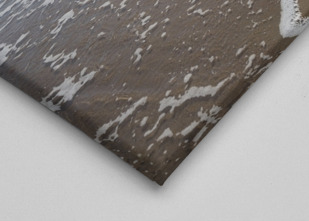 Eau de mer, vagues et sable