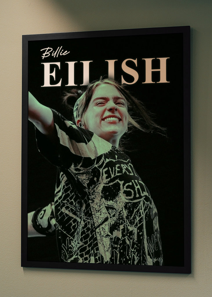 Billie Eilish Potrait Vintage