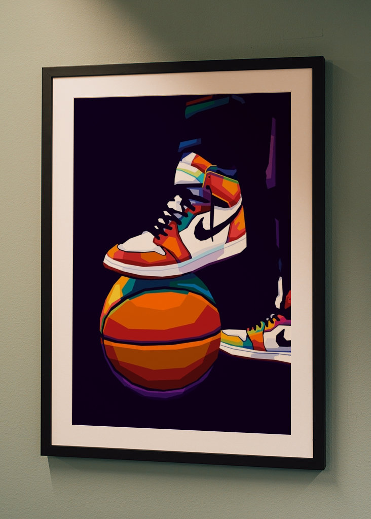 Basketball x Shoe Wpap Pop Art